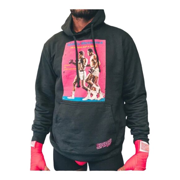 NWT Large Superare x Muhammad Ali Sports illustrated 1967 Hoodie - Picture 3 of 6